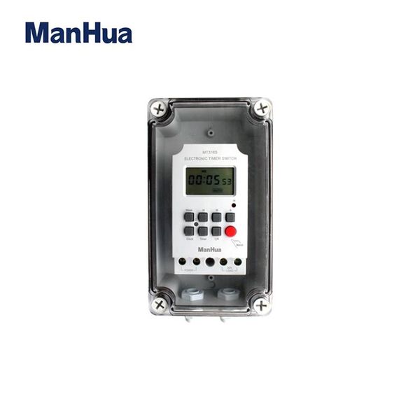 timers manhua l 220v 30a rain-proof timer digita mt316se with waterproof box for outdoor our feeder digital switch
timers manhua l 220v 30a rain-proof timer digita mt316se with waterproof box for outdoor our feeder digital switch