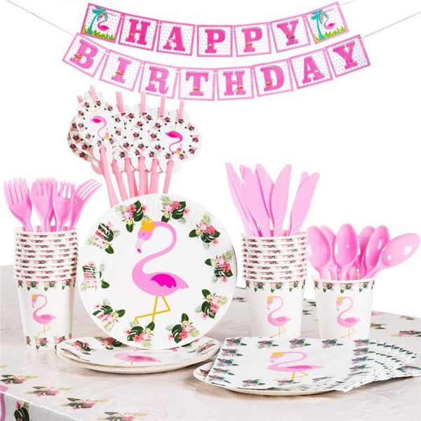 disposable dinnerware birthday party tableware set flamingo paper plate cup napkin summer hawaii event supplies dt32
disposable dinnerware birthday party tableware set flamingo paper plate cup napkin summer hawaii event supplies dt32