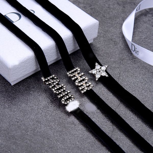 trend versatile fashion design sense boutique a new 20-year velvet letter star collar can be worn in two pairs to make the same bracelet net, Silver
trend versatile fashion design sense boutique a new 20-year velvet letter star collar can be worn in two pairs to make the same bracelet net, Silver