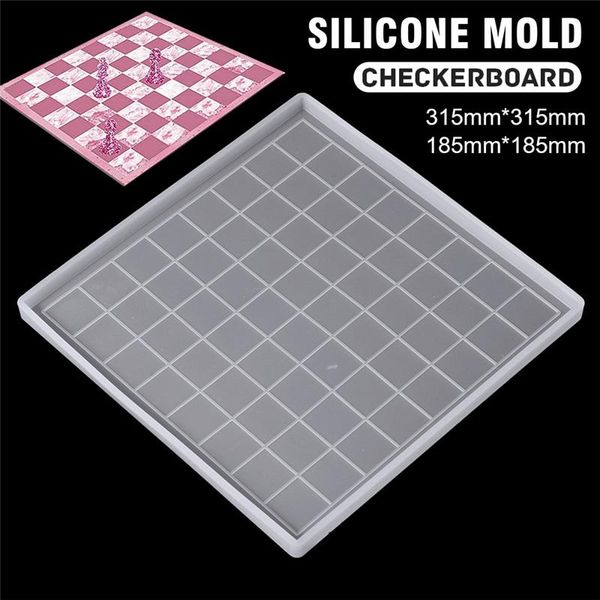 craft tools silicone international chess board mould diy crystal mirror glass for resin decorative crafts casting mold
craft tools silicone international chess board mould diy crystal mirror glass for resin decorative crafts casting mold