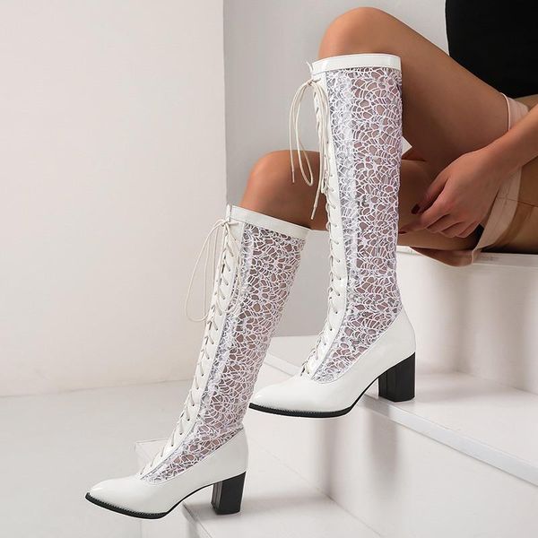 boots mesh sandals women summer hollow long tube knee high fashion thick with shoes tide black/red/white
boots mesh sandals women summer hollow long tube knee high fashion thick with shoes tide black/red/white