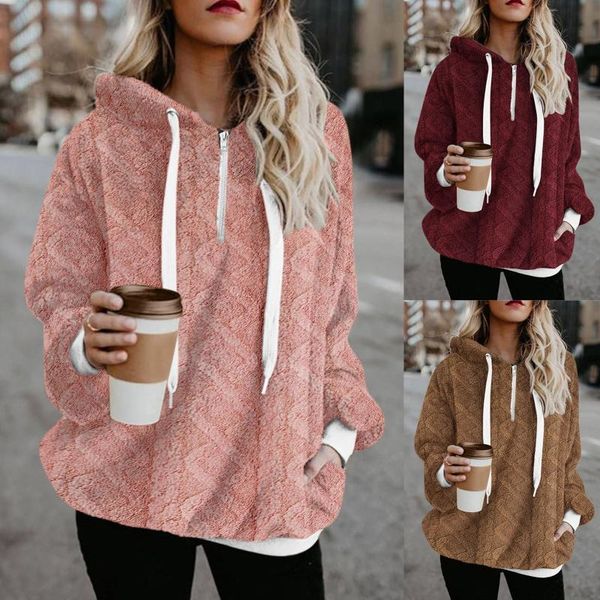 women's sweaters 2021 fleece hoodies long sleeve hooded pullover sweatshirt autumn winter warm pocket coat female, White;black
women's sweaters 2021 fleece hoodies long sleeve hooded pullover sweatshirt autumn winter warm pocket coat female, White;black