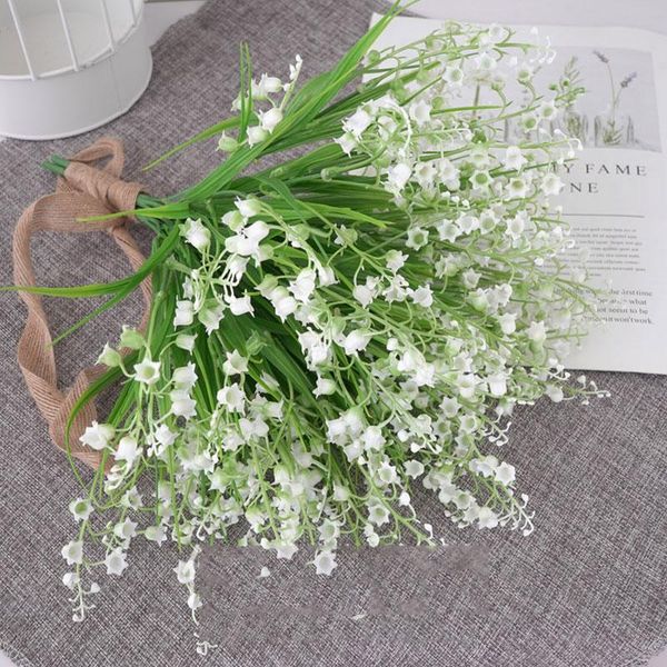 decorative flowers & wreaths artificial lily of the valley 1 bouquet fake plastic flower bridal wedding party decor flores artificiales
decorative flowers & wreaths artificial lily of the valley 1 bouquet fake plastic flower bridal wedding party decor flores artificiales