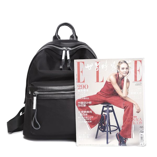 college fashion style 2020 backpack casual classic women pu leather nylon bag women's cross-border tvfid
college fashion style 2020 backpack casual classic women pu leather nylon bag women's cross-border tvfid
