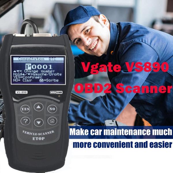 code readers & scan tools obd2 multi-language car diagnostic tool auto scanner fault reader universal vgate vs890
code readers & scan tools obd2 multi-language car diagnostic tool auto scanner fault reader universal vgate vs890