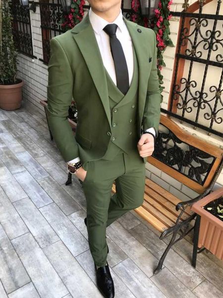 men's suits & blazers custom made men olive green groom tuxedos notch lapel groomsmen wedding man 3 pieces ( jacket+pants+vest+tie ) c8, White;black
men's suits & blazers custom made men olive green groom tuxedos notch lapel groomsmen wedding man 3 pieces ( jacket+pants+vest+tie ) c8, White;black