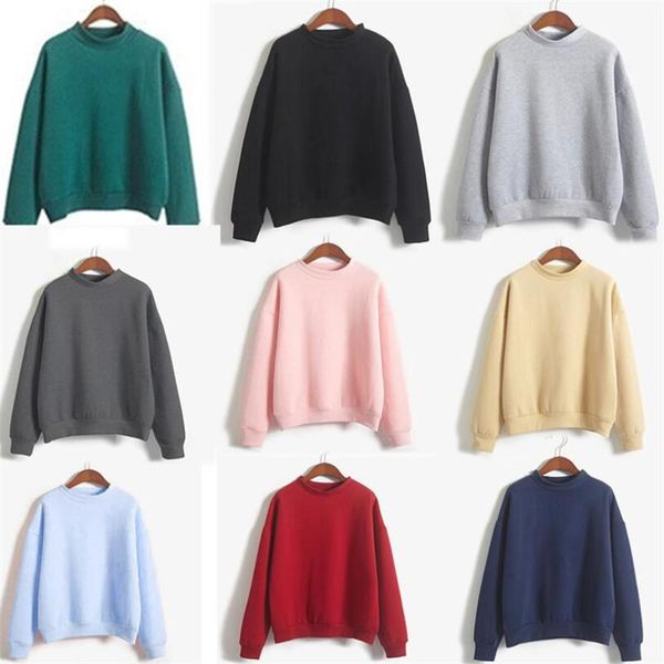 women's hoodies & sweatshirts solid autumn winter loose fleece thick knit sweatshirt female hooded pullover men women casual clothes, Black
women's hoodies & sweatshirts solid autumn winter loose fleece thick knit sweatshirt female hooded pullover men women casual clothes, Black