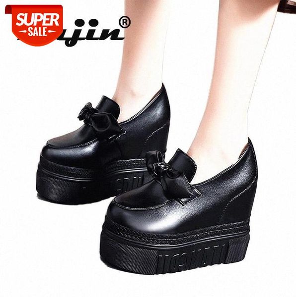 fujin bow platform wedge sneakers high heel increased women sneakers black quality leather slip on wedges chunky cute excellent #uk5k
fujin bow platform wedge sneakers high heel increased women sneakers black quality leather slip on wedges chunky cute excellent #uk5k