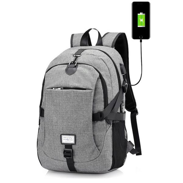 backpack multifunction usb charging socket oxford lapbackpacks for teenager fashion male and famale leisure travel
backpack multifunction usb charging socket oxford lapbackpacks for teenager fashion male and famale leisure travel