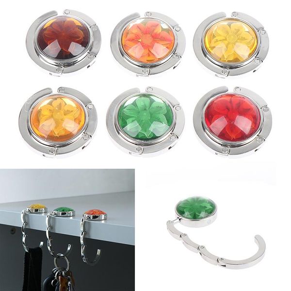1pc crystal alloy purse handbag bag round hanger hook holder unique folding portable fashion table hooks & rails
1pc crystal alloy purse handbag bag round hanger hook holder unique folding portable fashion table hooks & rails