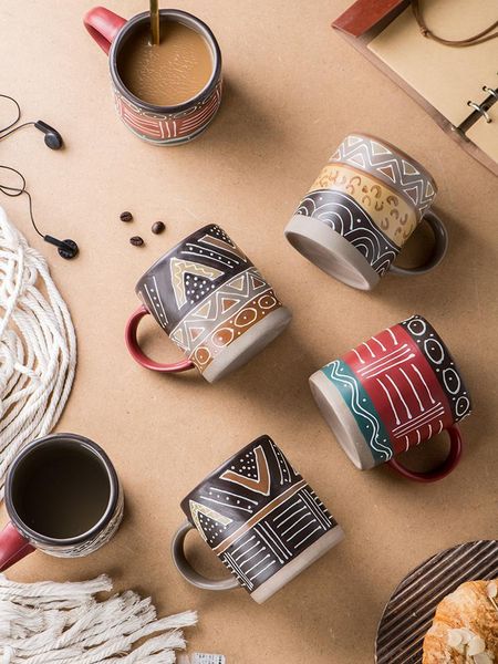 mugs personalized hand-painted coffee cup retro matte porcelain creative tea milk office drinks in the kitchen
mugs personalized hand-painted coffee cup retro matte porcelain creative tea milk office drinks in the kitchen