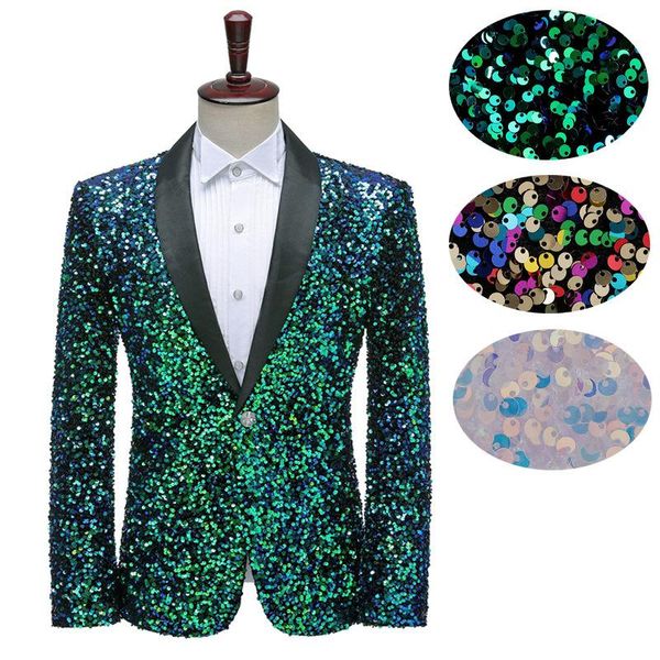 men's suits & blazers men blazer dress sequin jaquetas homens terno nightclub stage performance suit jackets host singer color masculin, White;black
men's suits & blazers men blazer dress sequin jaquetas homens terno nightclub stage performance suit jackets host singer color masculin, White;black