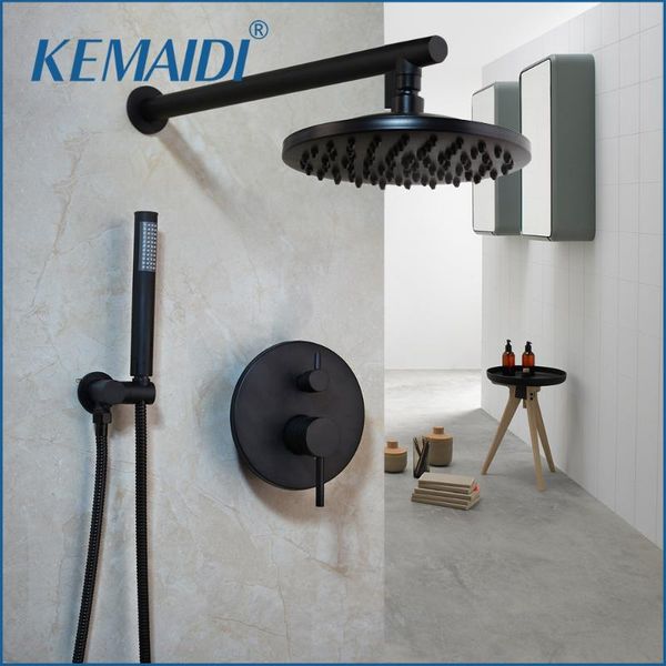chrome & black round modern rainfall wall mounted bathroom shower faucet sets head hand
chrome & black round modern rainfall wall mounted bathroom shower faucet sets head hand