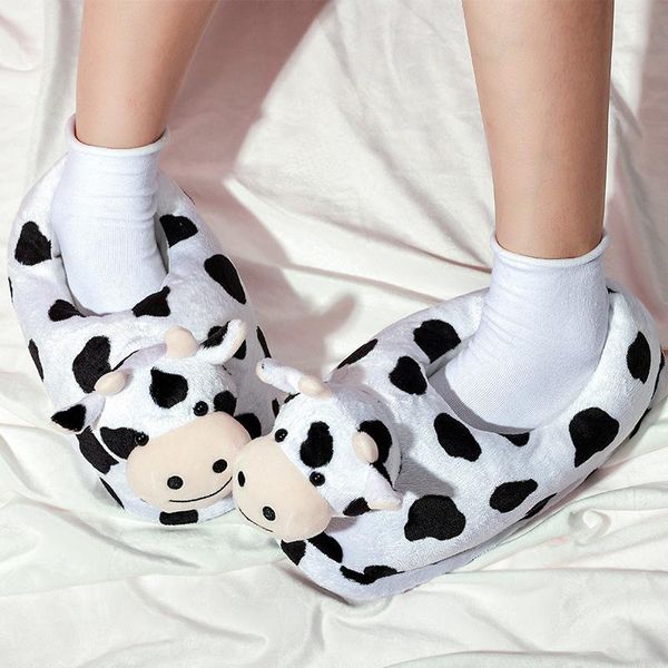 slippers 2021 winter house women cute cartoon cow slides indoor cotton shoes soft warm plush bedroom female footwear, Black
slippers 2021 winter house women cute cartoon cow slides indoor cotton shoes soft warm plush bedroom female footwear, Black