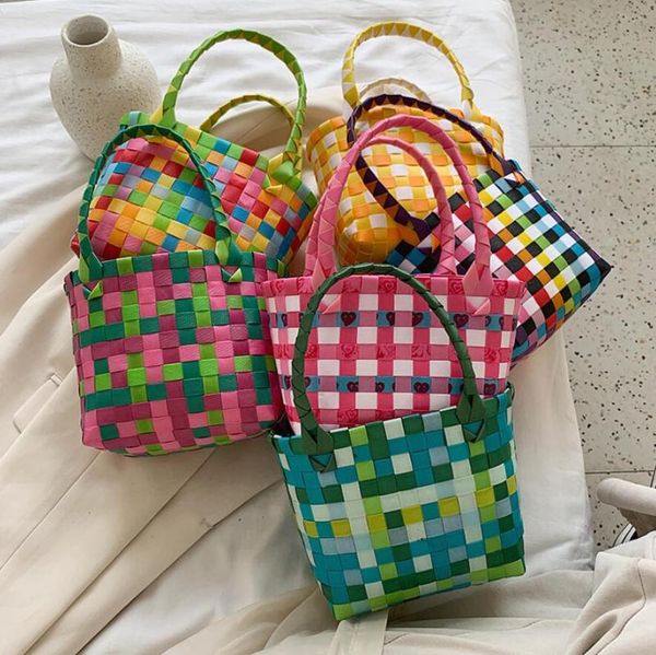 shopping bags summer woven tote bag vegetable fruit basket women picnic beach handbags
shopping bags summer woven tote bag vegetable fruit basket women picnic beach handbags