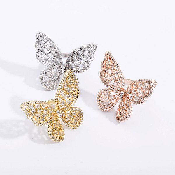 engagement rings for women luxury designer ring wedding love jewelry iced out diamond butterfly bijoux de de luxe femmes, Silver
engagement rings for women luxury designer ring wedding love jewelry iced out diamond butterfly bijoux de de luxe femmes, Silver