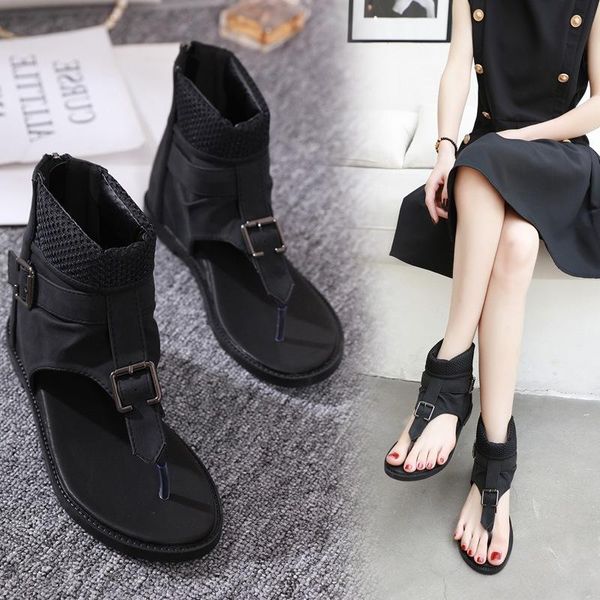 dress shoes 2021 women sandals casual flip flops footwear roman wedges summer beach ladies leather, Black
dress shoes 2021 women sandals casual flip flops footwear roman wedges summer beach ladies leather, Black