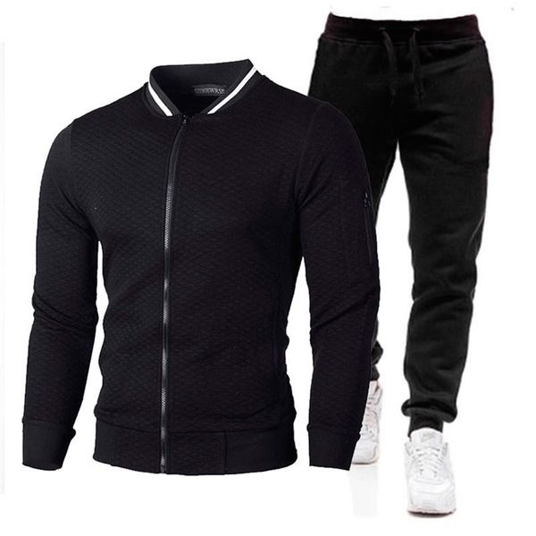 men's hoodies & sweatshirts tracksuit 2 pieces set hoodies+pants sport suits for men sweatshirt zipper clothing sets sportswear, Black
men's hoodies & sweatshirts tracksuit 2 pieces set hoodies+pants sport suits for men sweatshirt zipper clothing sets sportswear, Black