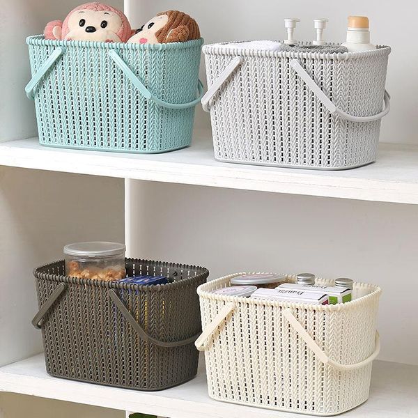 storage baskets woven plastic portable basket, bath and fruit sundries basket
storage baskets woven plastic portable basket, bath and fruit sundries basket