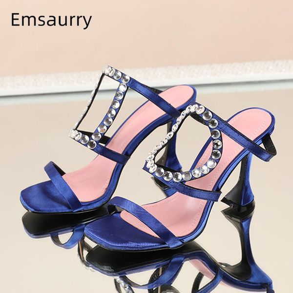 asymmetrical geometric cut outs party shoes woman high goblet heel open toe luxury satin rhinestone sandals women, Black
asymmetrical geometric cut outs party shoes woman high goblet heel open toe luxury satin rhinestone sandals women, Black