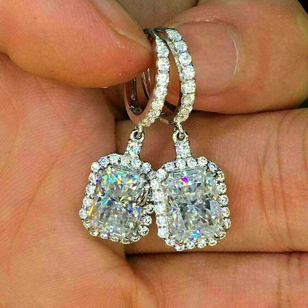 dangle & chandelier huitan simple and elegant design women's earrings square cubic zirconia luxury bridal wedding engagement jewelry, Silver
dangle & chandelier huitan simple and elegant design women's earrings square cubic zirconia luxury bridal wedding engagement jewelry, Silver