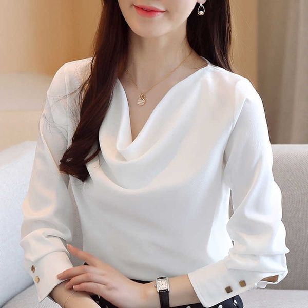 blusas mujer de moda blouse women long sleeve v-neck chiffon blouse shirt women blouses shirts women blusas blusa d476 210602, White
blusas mujer de moda blouse women long sleeve v-neck chiffon blouse shirt women blouses shirts women blusas blusa d476 210602, White