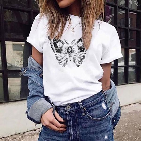 women's t-shirt harajuku women t shirt black butterfly print tshirt heart female short sleeve tee fashion t-shirts, White
women's t-shirt harajuku women t shirt black butterfly print tshirt heart female short sleeve tee fashion t-shirts, White