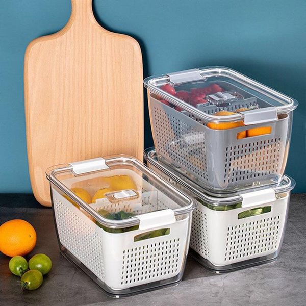 dishes & plates fridge storage box refrigerator fresh vegetable fruit boxes drain basket containers with lid kitchen tools organizer
dishes & plates fridge storage box refrigerator fresh vegetable fruit boxes drain basket containers with lid kitchen tools organizer