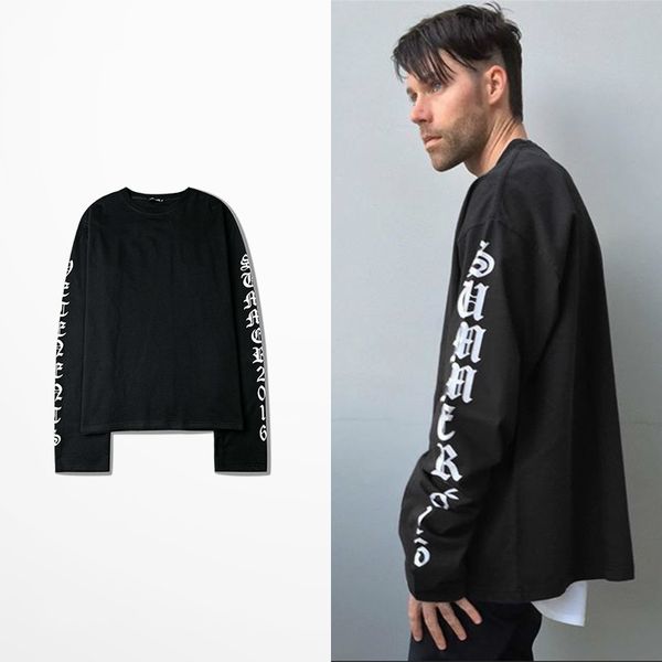 tee south korean kpop fashion retro-hip hop high street dark long t-shirt loose shoulder lovers couple t-shirts trasher, White;black
tee south korean kpop fashion retro-hip hop high street dark long t-shirt loose shoulder lovers couple t-shirts trasher, White;black