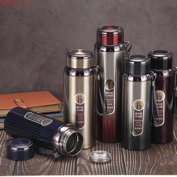 water bottles 1000ml large-capacity 316 stainless steel vacuum flask, outdoor sports bottle, belly cup, business gift cup travel
water bottles 1000ml large-capacity 316 stainless steel vacuum flask, outdoor sports bottle, belly cup, business gift cup travel