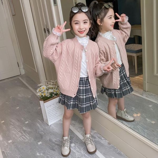 pullover girl sweater kids baby outwear  2021 vintage fleece thicken warm winter autumn knitting cardigan children clothing, Blue
pullover girl sweater kids baby outwear  2021 vintage fleece thicken warm winter autumn knitting cardigan children clothing, Blue
