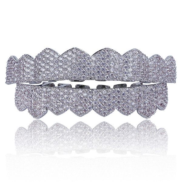 hip hop jewelry mens diamond grillz teeth pandora style charms gold luxury designer iced out grills fashion rapper men fashion accessories, Black
hip hop jewelry mens diamond grillz teeth pandora style charms gold luxury designer iced out grills fashion rapper men fashion accessories, Black