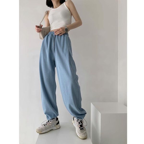 women's pants & capris women oversize blue jogging sweatpants korean fashion gray joggers sports white wide leg trousers fall 2021 fema, Black;white
women's pants & capris women oversize blue jogging sweatpants korean fashion gray joggers sports white wide leg trousers fall 2021 fema, Black;white