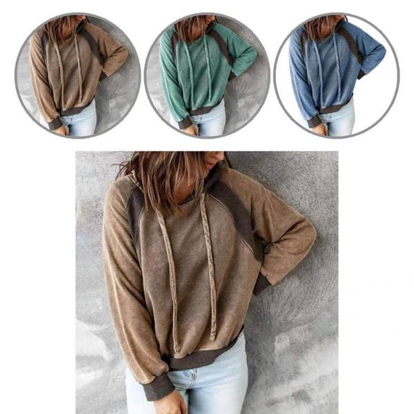women's hoodies & sweatshirts colorfast stain resistant vintage women hooded sweatshirt outerwear, Black
women's hoodies & sweatshirts colorfast stain resistant vintage women hooded sweatshirt outerwear, Black