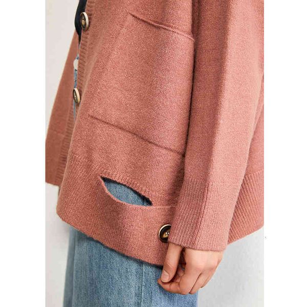women's jackets cardigan minimalista feminino, moda outono com buraco liso design simples suéter solto para mulheres 12040481 wul1, Black;brown
women's jackets cardigan minimalista feminino, moda outono com buraco liso design simples suéter solto para mulheres 12040481 wul1, Black;brown