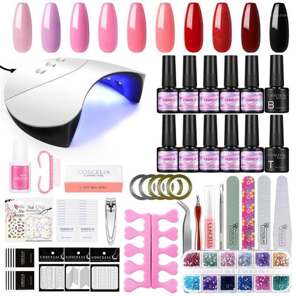 gel nail polish starter kit with uv light 12pc soak off set base coat 36w led lamp for manicure tools1
gel nail polish starter kit with uv light 12pc soak off set base coat 36w led lamp for manicure tools1