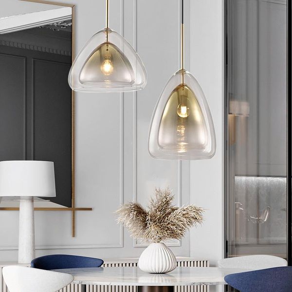 pendant lamps nordic creative double glass lights personality single head chandelier for restaurant bar bedroom living room decor lamp
pendant lamps nordic creative double glass lights personality single head chandelier for restaurant bar bedroom living room decor lamp