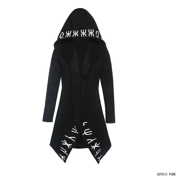 women's hoodies & sweatshirts punk gothic casual cool chic black plus size women loose cotton hooded plain print female
women's hoodies & sweatshirts punk gothic casual cool chic black plus size women loose cotton hooded plain print female