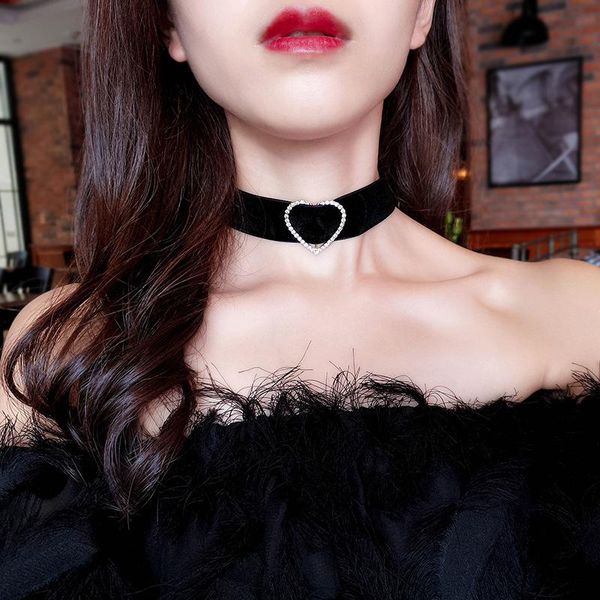 love wide neck chain short necklace clavicle female collar japan and south korea simple choker belt jewelry pendant necklaces, Silver
love wide neck chain short necklace clavicle female collar japan and south korea simple choker belt jewelry pendant necklaces, Silver