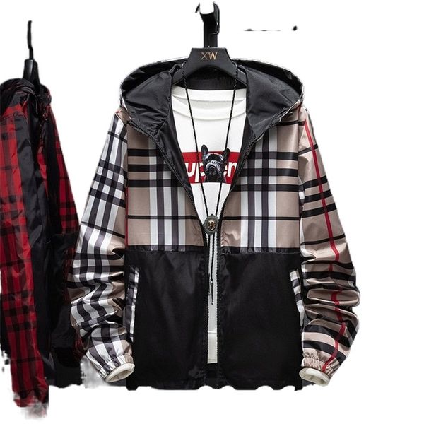 men's jacket spring and autumn windbreaker korean version of the trend of men's jackets 210819, Black;brown
men's jacket spring and autumn windbreaker korean version of the trend of men's jackets 210819, Black;brown