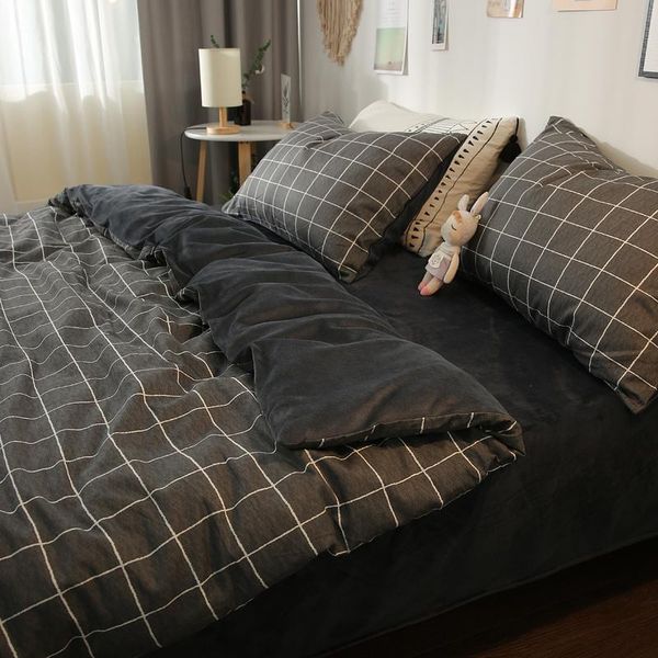 bedding sets nordic fleece set comfortable thick winter cotton duvet cover minimalist sabanas household products df50sjt
bedding sets nordic fleece set comfortable thick winter cotton duvet cover minimalist sabanas household products df50sjt