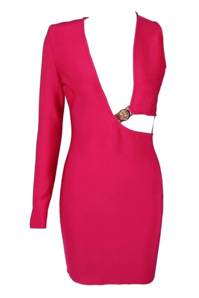 casual dresses pink long one shoulder sleeve rayon bandage dress evening party, Black;gray
casual dresses pink long one shoulder sleeve rayon bandage dress evening party, Black;gray