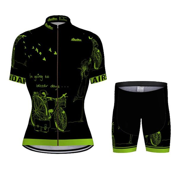 lairschdan short sleeve cycling jersey set women's road bike clothes wear summer mtb clothing cyclist outfit fietskleding dames racing, Black;blue
lairschdan short sleeve cycling jersey set women's road bike clothes wear summer mtb clothing cyclist outfit fietskleding dames racing, Black;blue