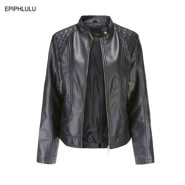 2021 women leather jacket oversize autumn zipper pu leather coat female biker motorcycle jacket women black, Tan;black
2021 women leather jacket oversize autumn zipper pu leather coat female biker motorcycle jacket women black, Tan;black