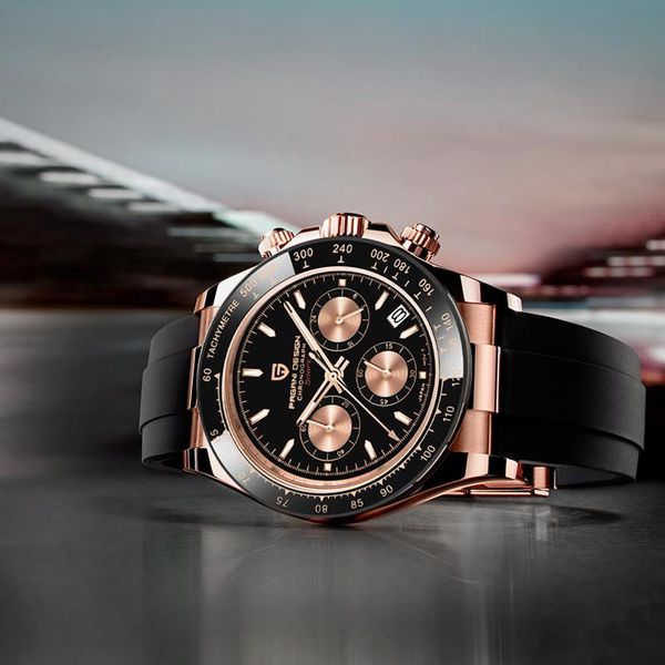 wristwatches 2021 pagani design mens quartz watches automatic date luxury gold wristwatch men waterproof chronograph japan vk63 clock man, Slivery;brown
wristwatches 2021 pagani design mens quartz watches automatic date luxury gold wristwatch men waterproof chronograph japan vk63 clock man, Slivery;brown