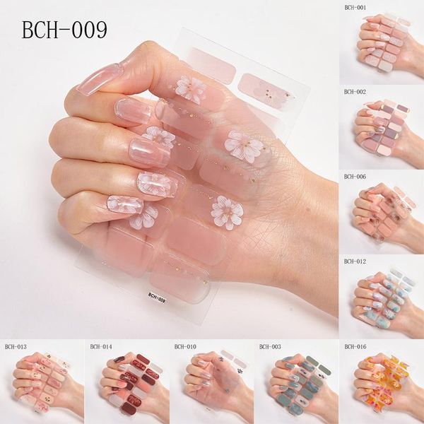 tips nail stickers with all kinds of flowers cover full polish diy self-adhesive decoration1, Black 
tips nail stickers with all kinds of flowers cover full polish diy self-adhesive decoration1, Black