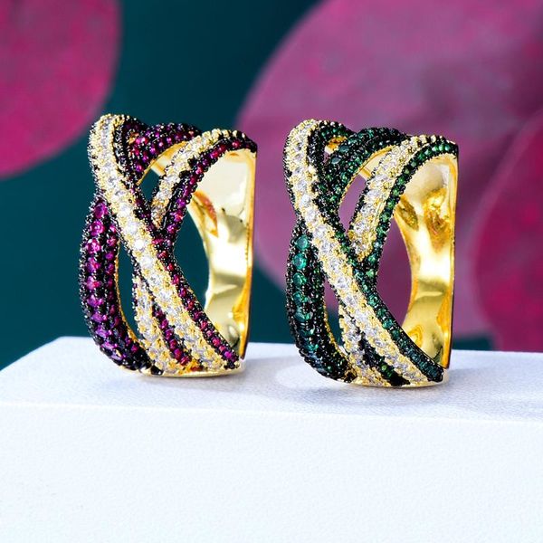 wedding rings godki luxury crossover with green micro cubic zircon for women engagement party jewelry high quality, Slivery;golden
wedding rings godki luxury crossover with green micro cubic zircon for women engagement party jewelry high quality, Slivery;golden