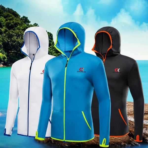 running jackets men sun protection jacket breathable quick dry summer full zip hoodie with pockets for fishing, Black;red
running jackets men sun protection jacket breathable quick dry summer full zip hoodie with pockets for fishing, Black;red
