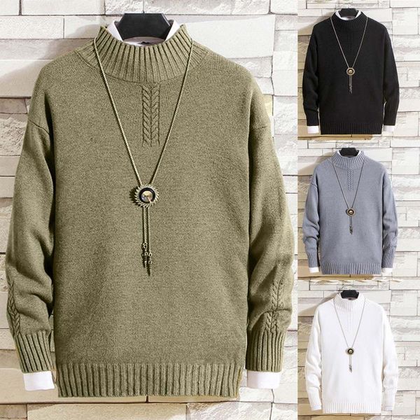 men's sweaters winter high neck thick warm sweater men turtleneck mens slim fit pullover knitwear male sweatershirts 2021, White;black
men's sweaters winter high neck thick warm sweater men turtleneck mens slim fit pullover knitwear male sweatershirts 2021, White;black