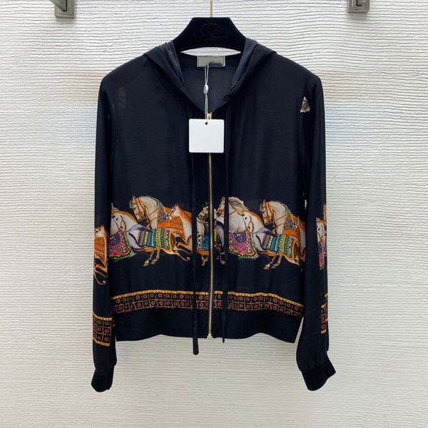 milan runway jackets 2021 autumn hooded long sleeve panelled women's designer coats brand same style outerwear 0819-26, Black;brown
milan runway jackets 2021 autumn hooded long sleeve panelled women's designer coats brand same style outerwear 0819-26, Black;brown